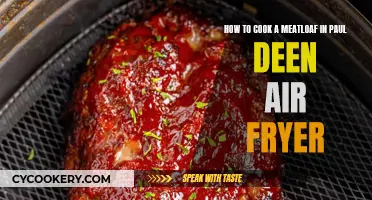 Meatloaf Magic: Paul Deen Air Fryer Style