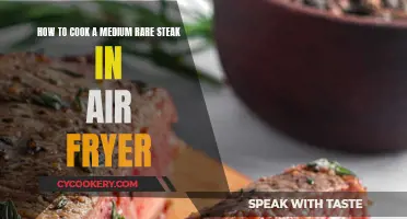 Air Fryer Steak: Medium-Rare Perfection in Minutes