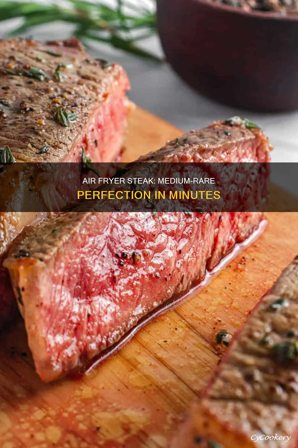 how to cook a medium rare steak in air fryer
