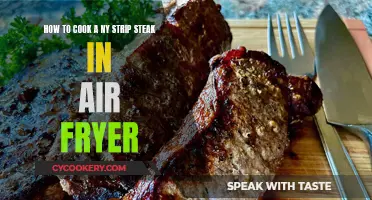 Air-Fried NY Strip Steak: Quick, Easy, Delicious