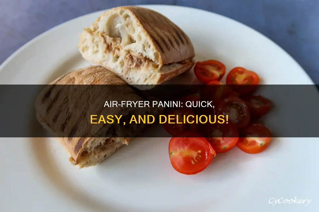 how to cook a panini in air fryer