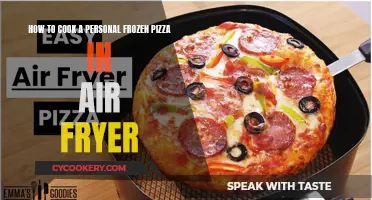 Crispy, Cheesy Delight: Air Fryer Personal Pizza Perfection