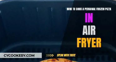 Personal Frozen Pizza: Air Fryer Cooking Guide