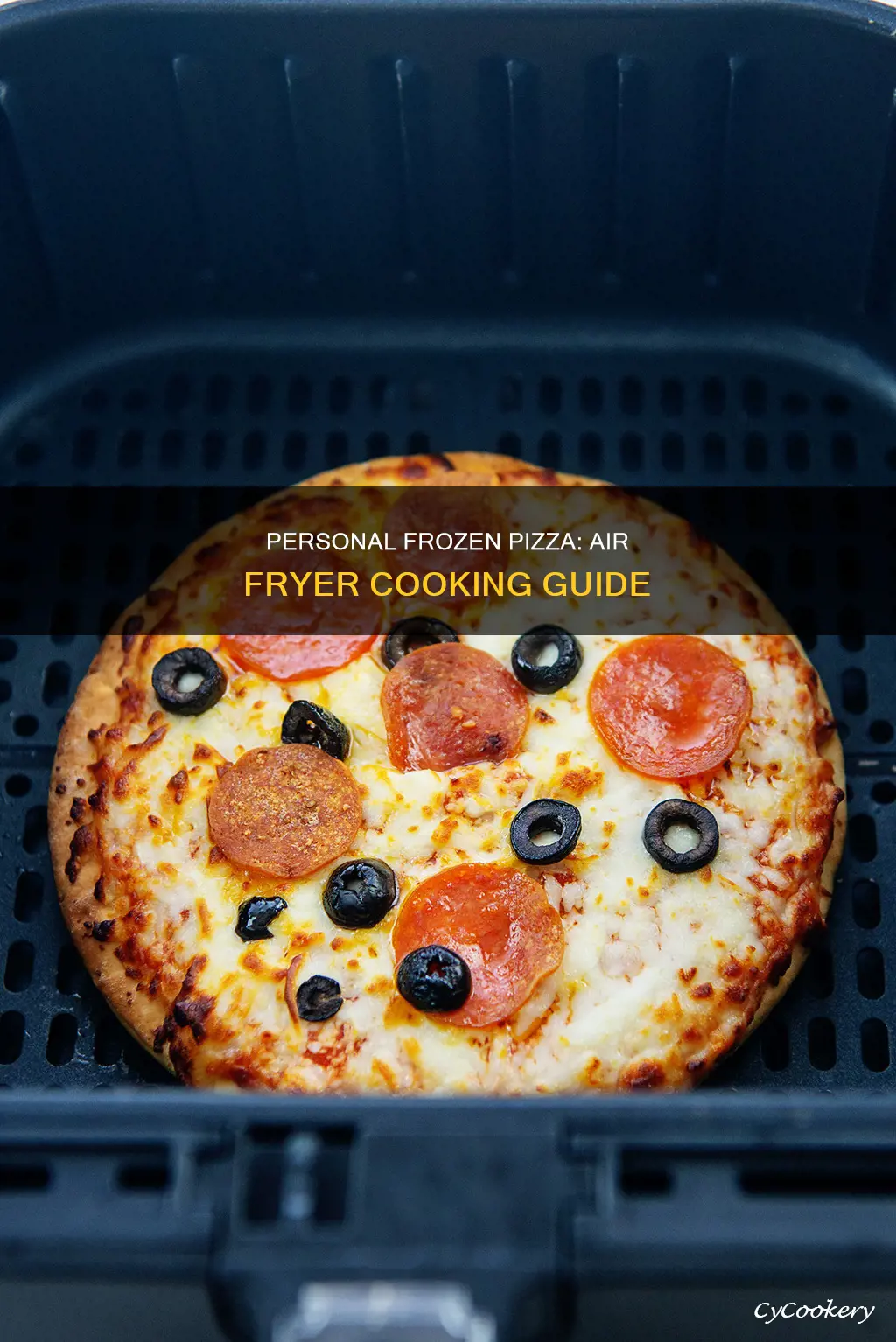 how to cook a personal frozen pizza in air fryer