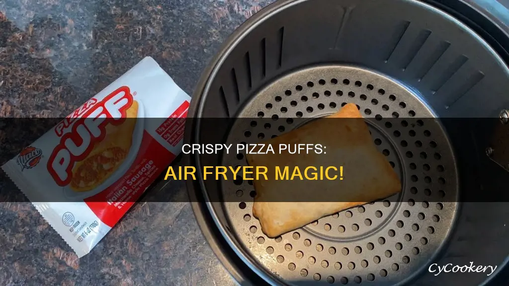 how to cook a pizza puff in an air fryer