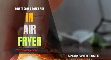 Air-Fried Pork Belly: A Quick, Crispy Delight