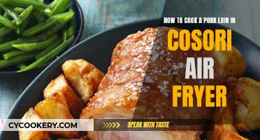 Tender, Juicy Pork Loin: Air Fryer Mastery with Cosori