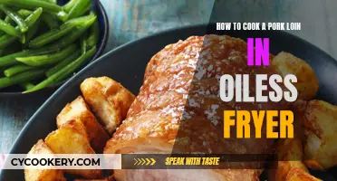 Pork Loin Perfection: Oiless Fryer Techniques