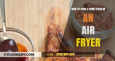 Crispy Pork Steak: Air Fryer Mastery in 30 Minutes or Less