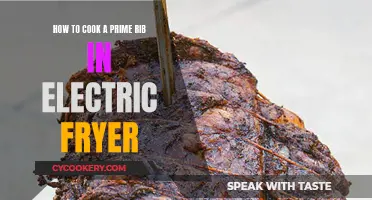 Cooking Prime Rib in an Electric Fryer: A Step-by-Step Guide