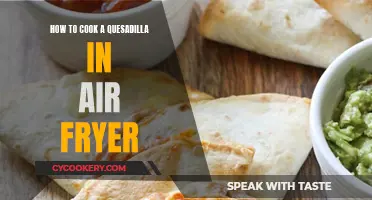 Crispy Quesadilla: Air Fryer Magic for a Quick and Tasty Treat