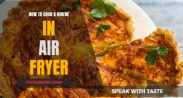 Crispy Quiche Delight: Air Fryer Technique Unveiled