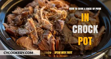 Pork Rack Perfection: Crock Pot Style