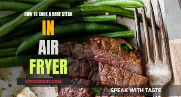 Air Fryer Steak: Perfectly Rare, Every Time!