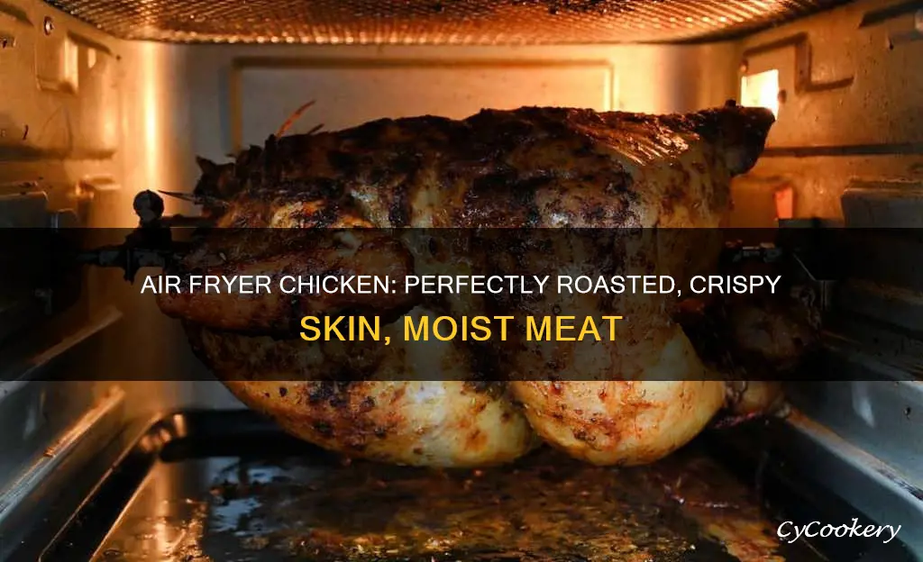 how to cook a rotisserie chicken in the air fryer