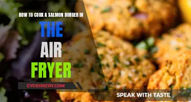 Air-Fried Salmon Burger: Quick, Crispy, Delicious!