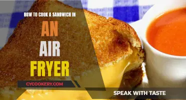 Air-Fryer Sandwich: Quick, Easy, and Delicious!