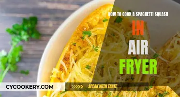 Spaghetti Squash: Air Fryer Magic for a Healthy Twist