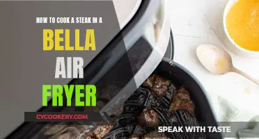 Master the Art of Steak Cooking: Bella Air Fryer Guide