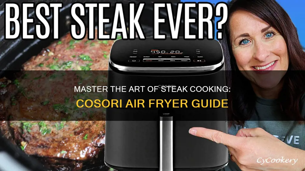 how to cook a steak in a cosori air fryer