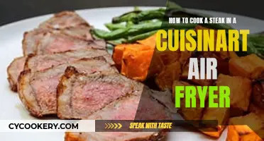 Master the Art of Steak Cooking: Cuisinart Air Fryer Guide