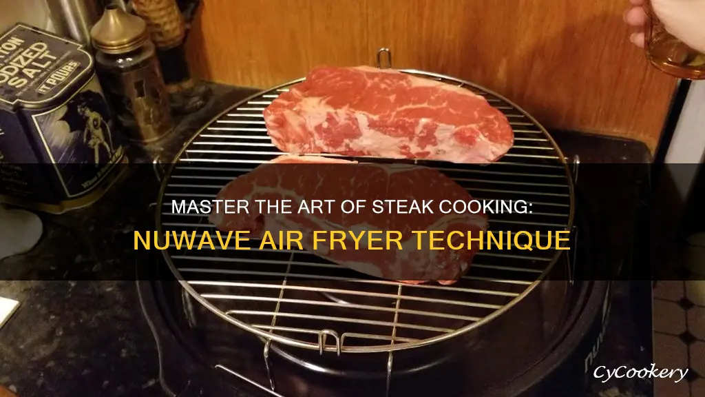 how to cook a steak in a nuwave air fryer