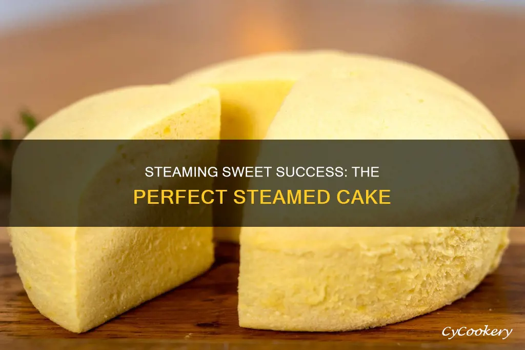 how to cook a steamed cake