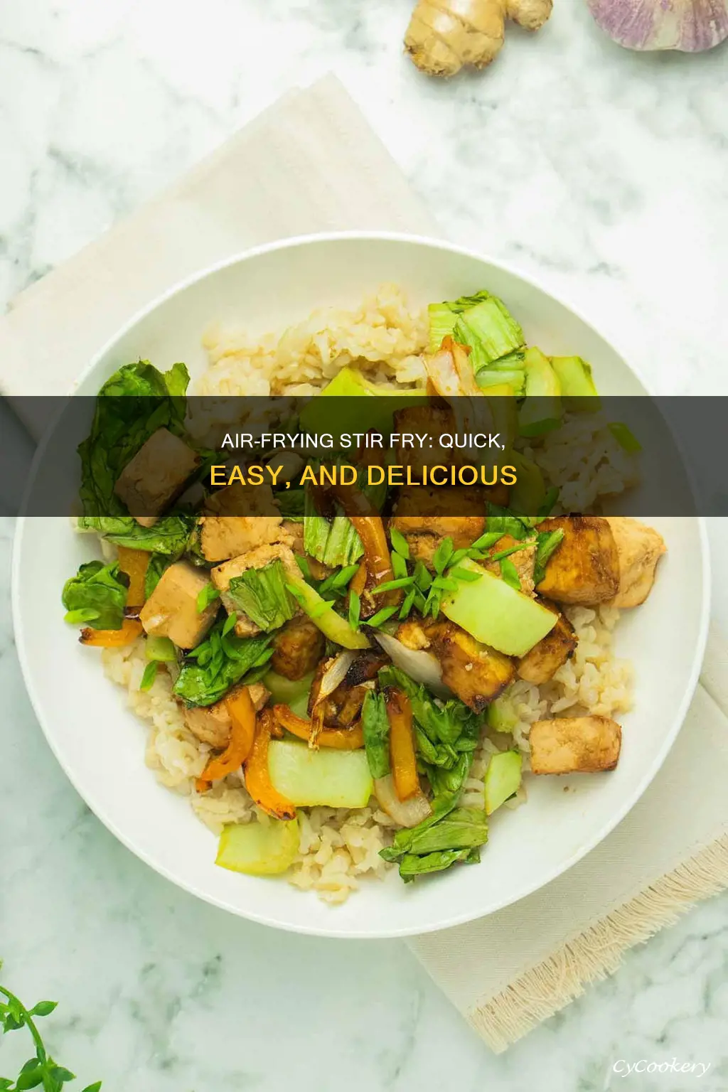 how to cook a stir fry in an air fryer