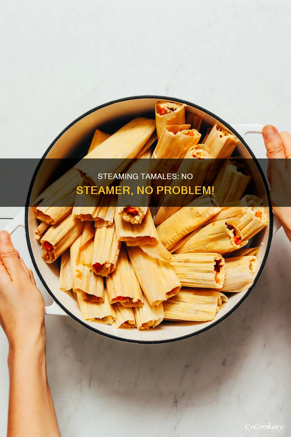 how to cook a tamale without a steamer