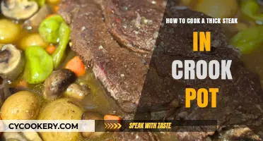 Cooking Thick Steaks: Slow and Low in a Crock Pot