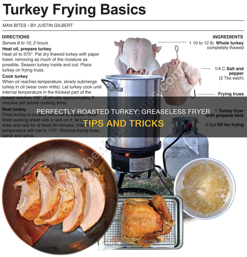 how to cook a turkey in a greaseless fryer