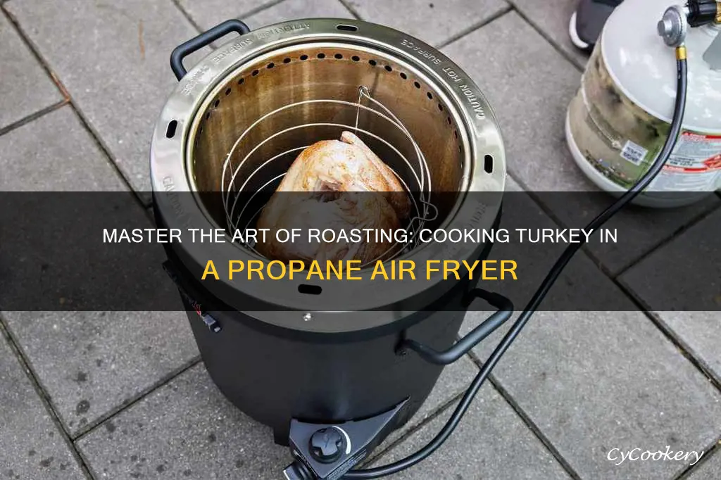 how to cook a turkey in a propane air fryer