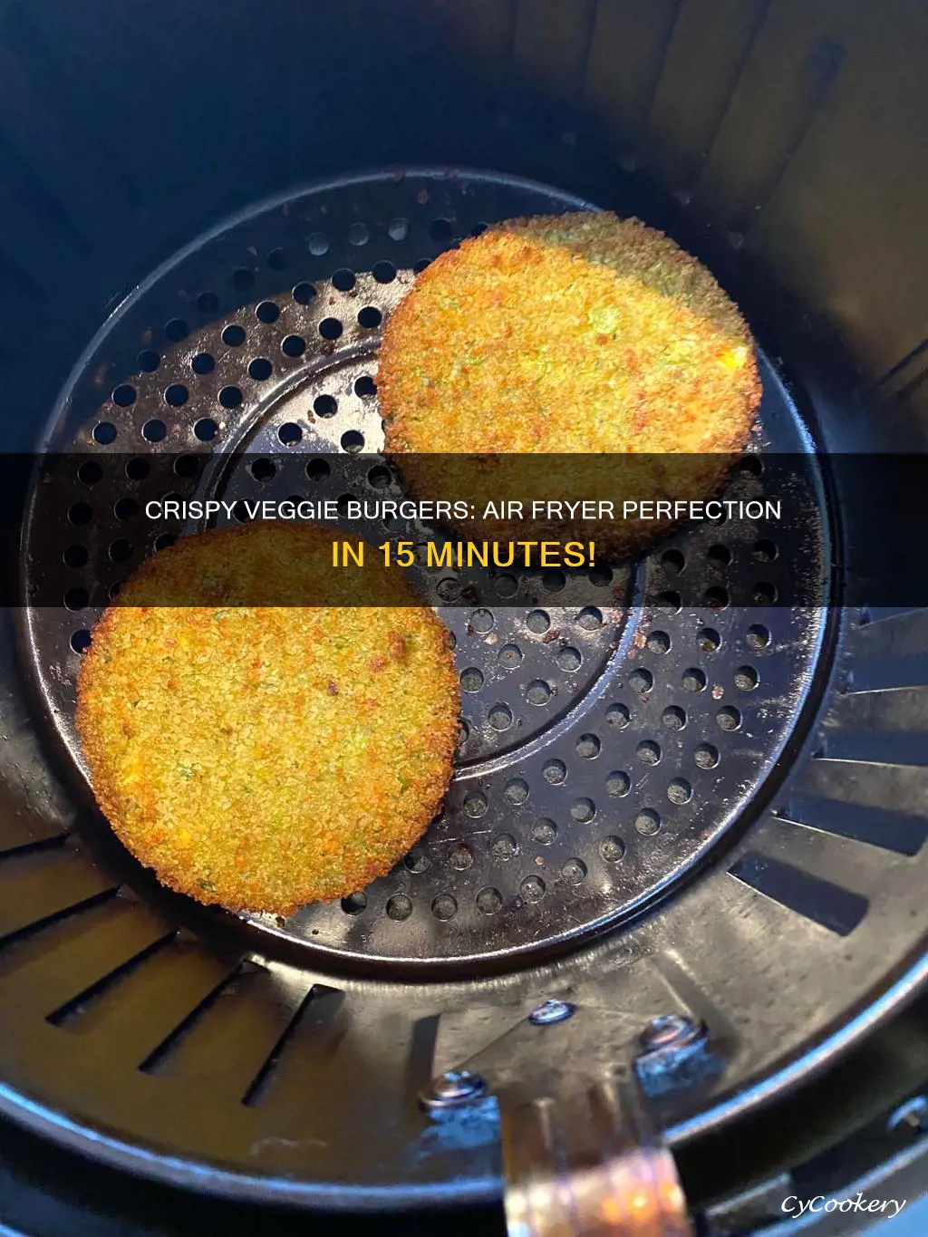 how to cook a veggie burger in an air fryer