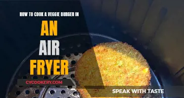 Air-Fryer Veggie Burgers: Quick, Easy, and Delicious!