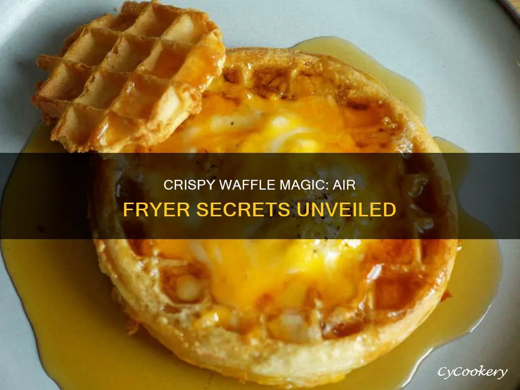 how to cook a waffle in an air fryer