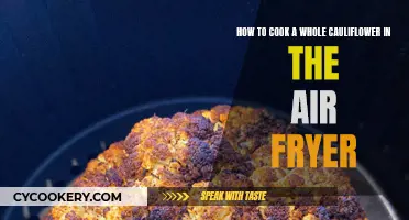 Air-Fryer Cauliflower: A Quick, Crispy Whole Veggie Delight