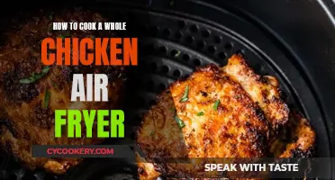 Crispy, Juicy Chicken: Air Fryer Whole Chicken Mastery