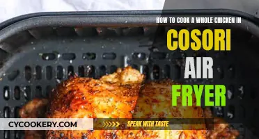 Air Fryer Whole Chicken: The Cosori Way