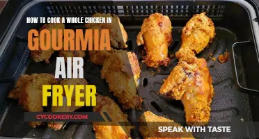 Gourmia Air Fryer: Perfectly Cooked Whole Chicken in 30 Minutes