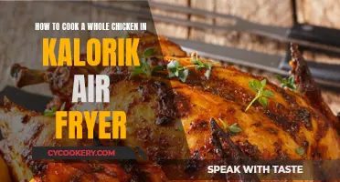 Tasty, Juicy Chicken: Air Fryer Whole Chicken Recipe