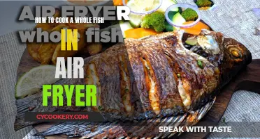 Crispy, Flaky Fish: Air Fryer Whole Fish Cooking Made Easy