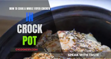 Crock Pot Whole Fryer Chicken: Easy, Tender, Delicious