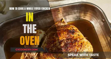 Master the Art: Oven-Roasted Whole Fryer Chicken