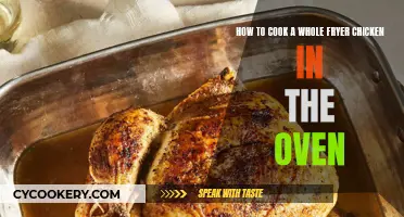 Oven-Roasted Fryer Chicken: A Simple, Succulent Delight