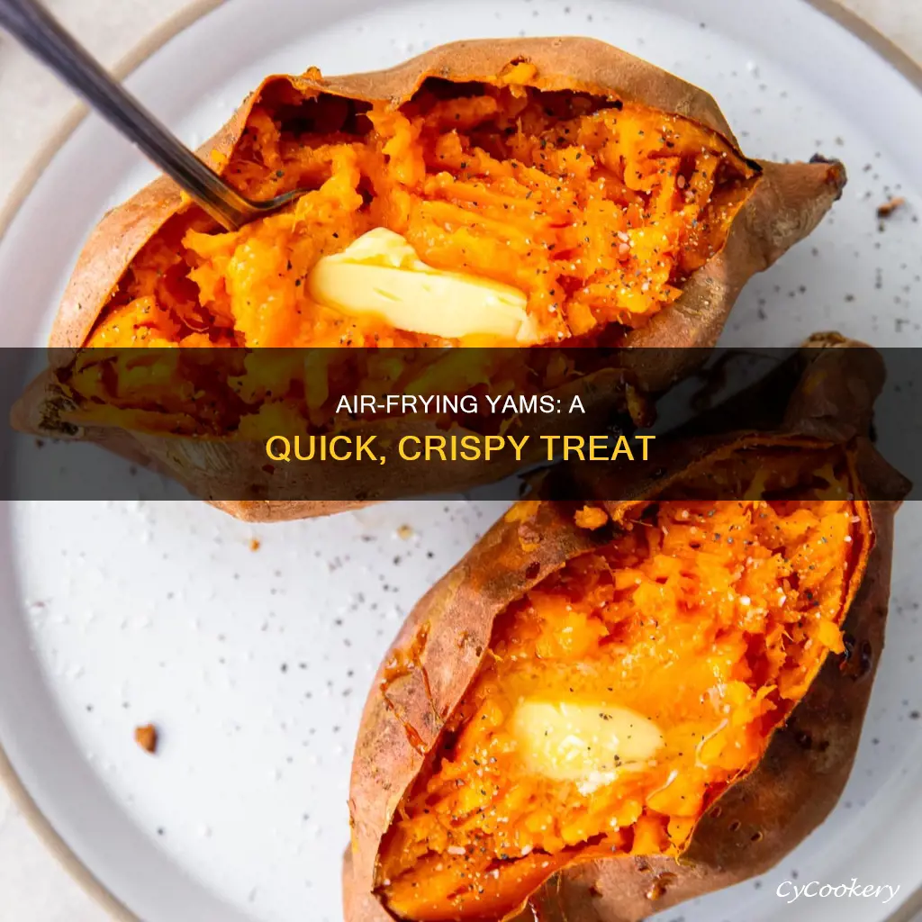 how to cook a yam in an air fryer