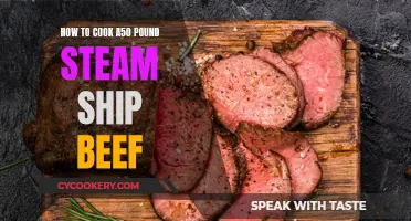 Steam Ship Beef: Cooking a Colossal 50-Pounder