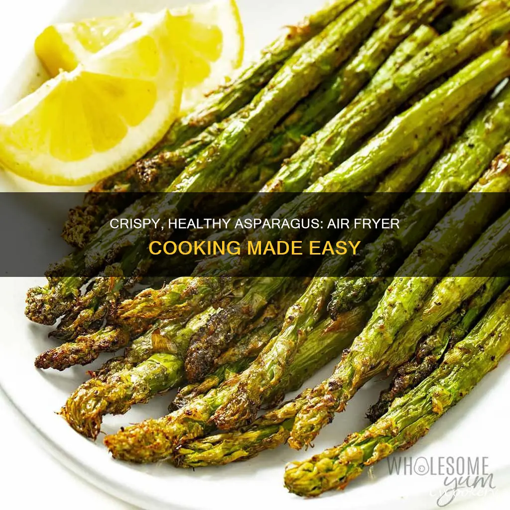 how to cook air fryer asparagus