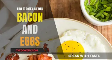 Air Fryer Breakfast: Crispy Bacon and Eggs Perfection