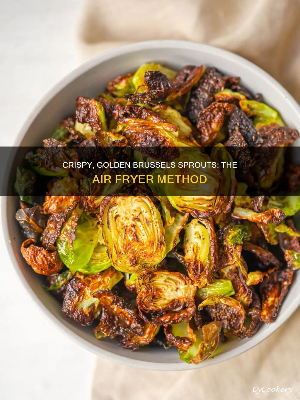 how to cook air fryer brussel sprouts