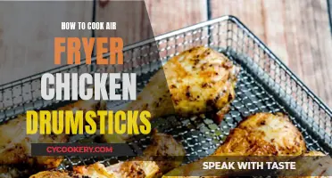 Crispy, Golden Drumsticks: Air Fryer Perfection